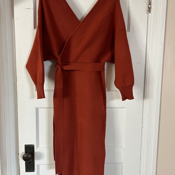 Petal and Pup Sweater Dress - Picture 2 of 2